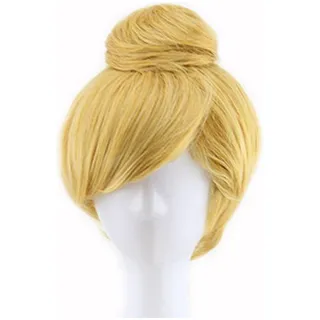 Peluca Rubia Corta Para Cosplay De Princesa. Peluca Rubia Corta Para Cosplay De Princesa.