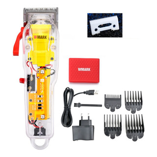 Maquina De Cabelo Transparente Wmark 108a Digital Led Barato Maquina De Cabelo Transparente Wmark 108a Digital Led Barato
