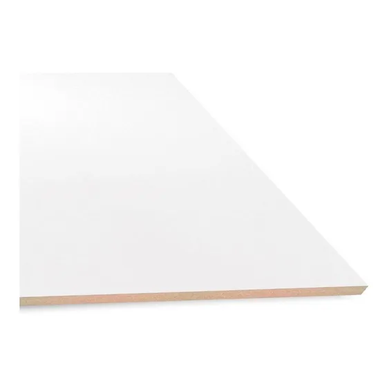 Mdf Melaminico Blanco 2,75mx1,85mx15mm