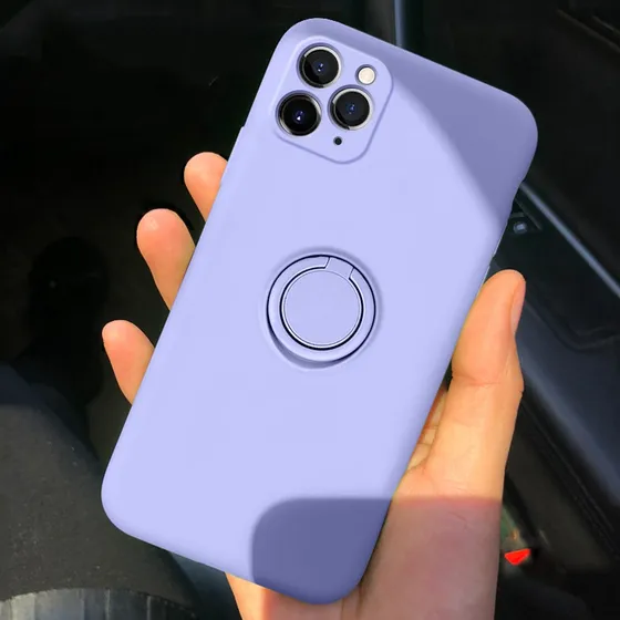 Funda De Gel De Sílice Para Redmi Note 11t/11t Pro, Soporte 360°, Suave