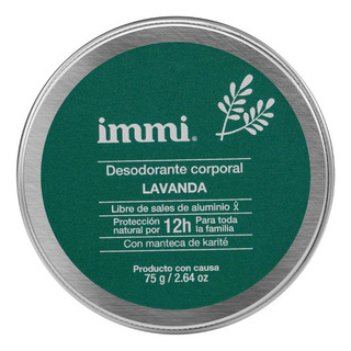 Immi Desodorante Natural Vegano Libre Aluminio Y Parabenos Immi Desodorante Natural Vegano Libre Aluminio Y Parabenos