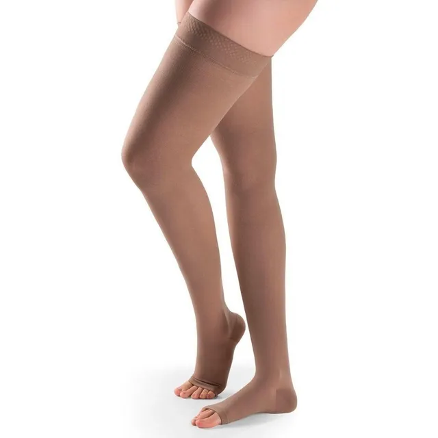 Meia 7/8 Basic 972 Sigvaris 20/30 Mmhg.  Pé Aberto
