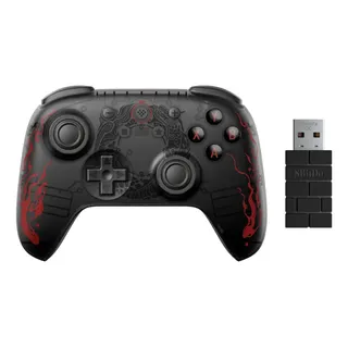 8bitdo Ultimate 2c Inalámbrico Controller Para Pc Con Windows Y Android, Con Joysticks Y Gatillos De Efecto Hall, Frecuencia De Muestreo De 1000 Hz Y Botones L4/r4 Reasignables - Black Myth: Wukong