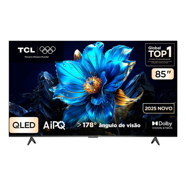 Smart Tv 85" TCL QLED P7K 4K 120Hz-DLG (Lançamento 2025) Smart Tv 85" TCL QLED P7K 4K 120Hz-DLG (Lançamento 2025)