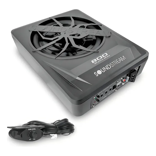 Bocina tipo Subwoofer Amplificado 10'' Clase D Tarantula Soundstream USBM-10D