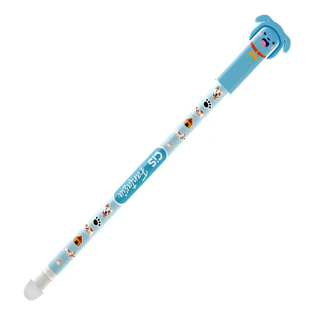 Caneta Gel Apagável Por Fricção Tinta Azul Zoo Unidade