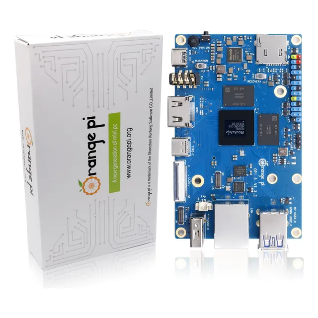 Orange Pi 5 16gb Lpddr4/4x Rockchip Rk3588s 8-core 64 Bit