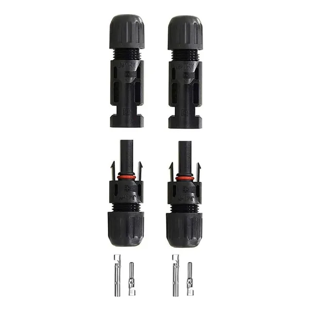 2 Pares Conector Mc4 T1 Hembra Macho Panel Solar 1500 Vdc
