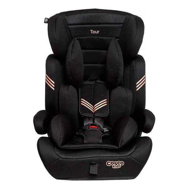 Cosco Kids, Cadeirinha Tour, 9 A 36 Kg, Preto Bronze Cosco Kids, Cadeirinha Tour, 9 A 36 Kg, Preto Bronze