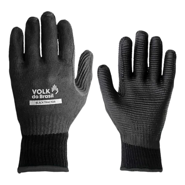 Luva Alta Temperatura Black Tractor Até 250°c Térmica Volk