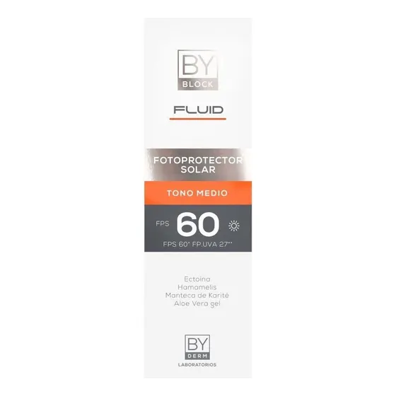By Block Fluid Fotoprotector Facial Fps60 Con Color