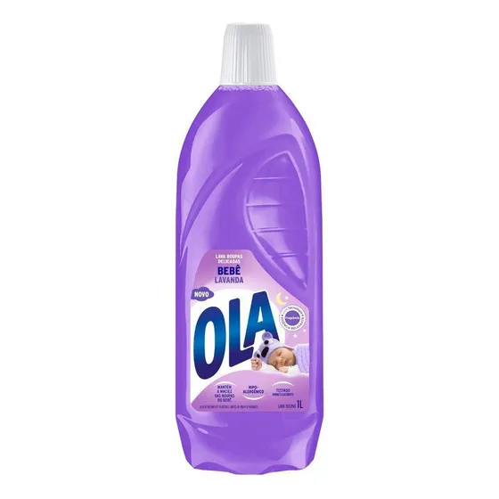 Sabão Líquido Ola Bebê Lavanda 1l