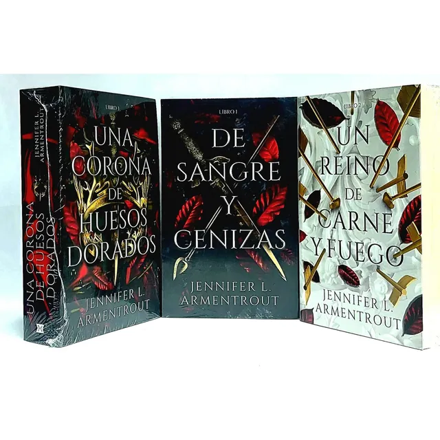 De Sangre Y Cenizas + Reino Carne Y Fuego + Corona Huesos 