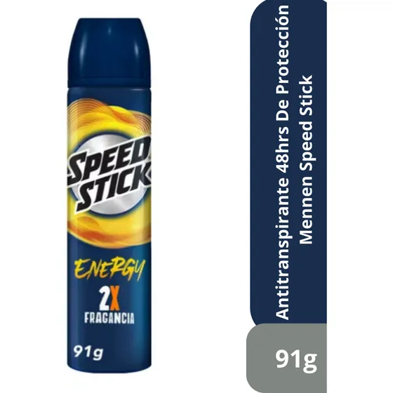 Speed Stick Energy Antitranspirante En Aerosol 91g
