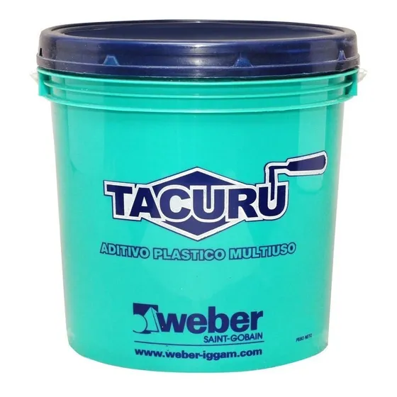 Tacuru Aditivo Plastico Multiuso 10 Kg Weber - Rex