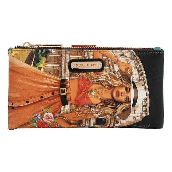 Billetera Dama Nicole Lee Prt7455 Martha Travels Italy