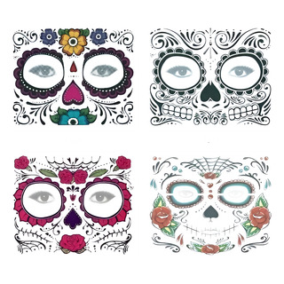 24 Pz Tatuaje Catrina Halloween Muertos Hombre Mujer Mayoreo 24 Pz Tatuaje Catrina Halloween Muertos Hombre Mujer Mayoreo