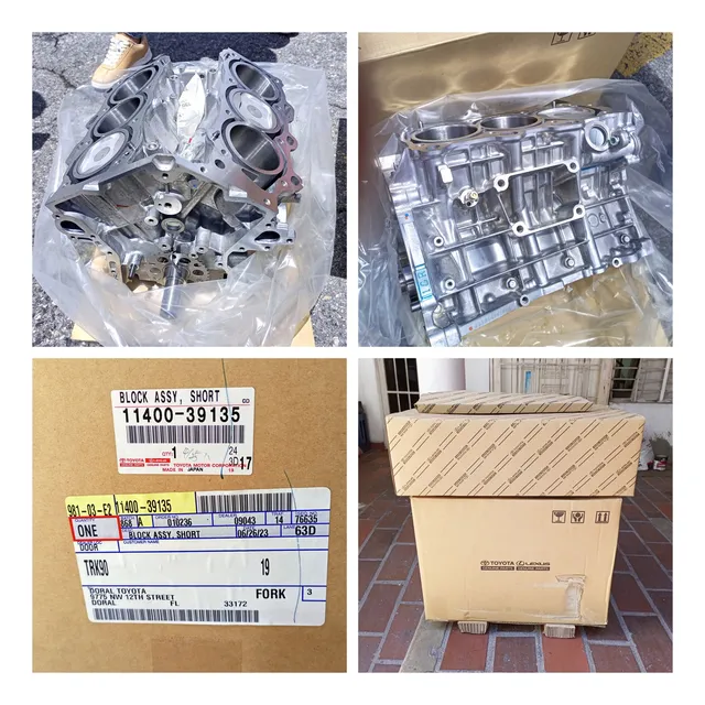 Motor 3/4 Toyota 4runner 2003-08 1gr 4.0 Nuevo Original