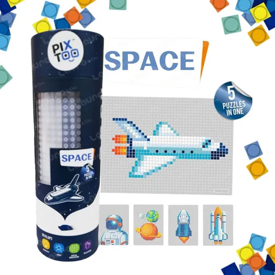 Rompecabezas Pixtoo A Base De Pixeles