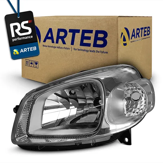 Farol H4 Fiorino Uno Vivace/ Way 2010-19 Esquerdo Ou Direito