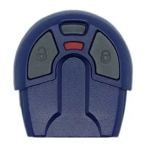 Chave Fiat Controle Palio Siena Doblo Azul Cabeca Alarme Cap