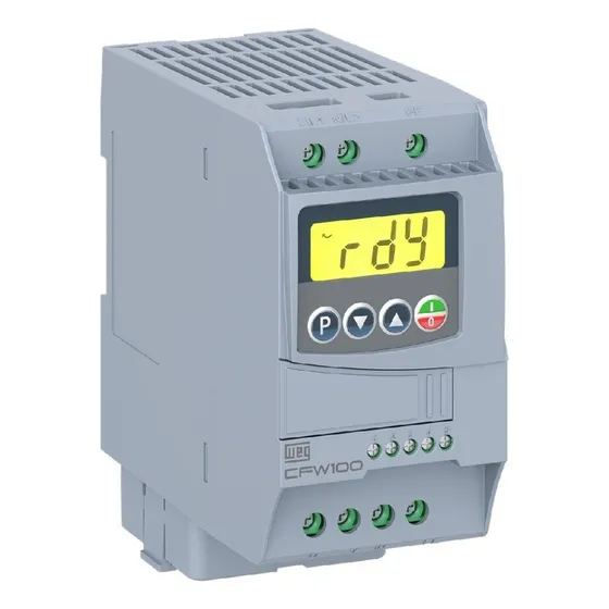 Inversor De Frequência Weg Cfw100 1,5cv 6a 127v