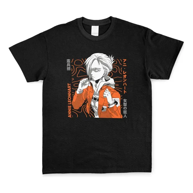 Remera Shingeki No Kyojin - Annie Leonhart  D1 Algodón Anime