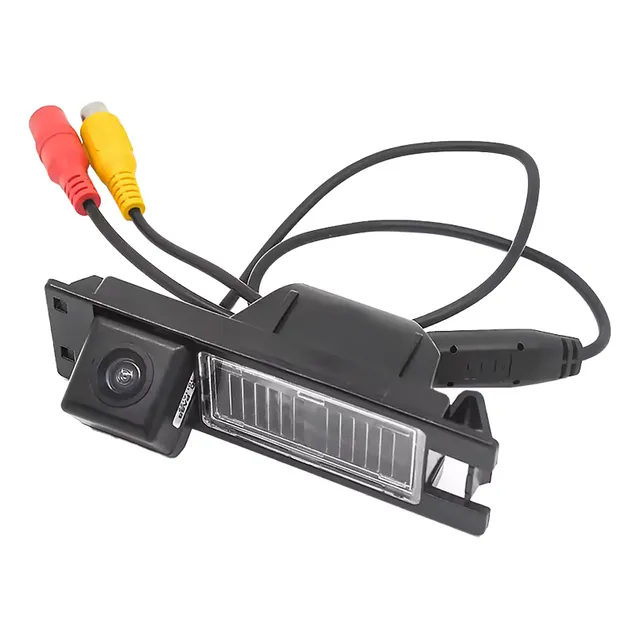 Camara Marcha Atras Estacionamiento Con Faro Matricula 12v
