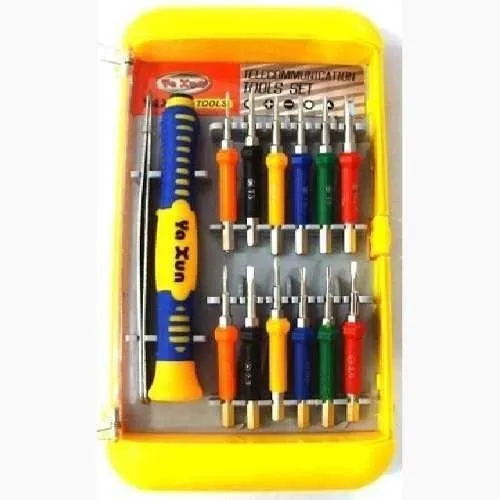 Kit Set Juego Destornilladores Con Pinza Celular Yaxun Yx806