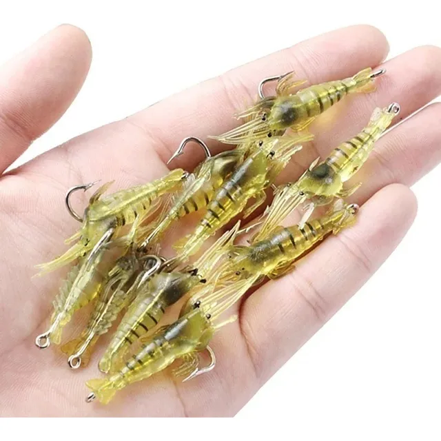 10 Señuelos Camaron De Pesca Para Surfcasting