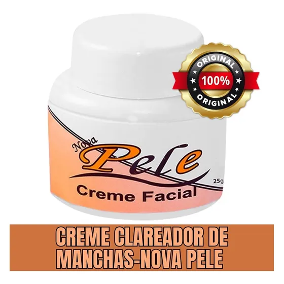 Creme Facial Clareador Nova Pele - Melasma 