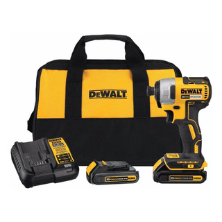 Atornillador De Impacto Dewalt 20v Dcf787c2 Con 2 Baterías Atornillador De Impacto Dewalt 20v Dcf787c2 Con 2 Baterías