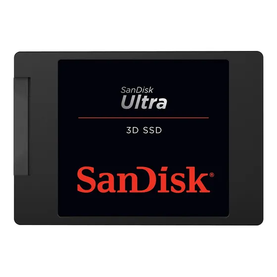 Ssd 4tb Sata Sandisk Ultra 3d Nand 4tb 6 Gb/s 2.5/7mm Up To 