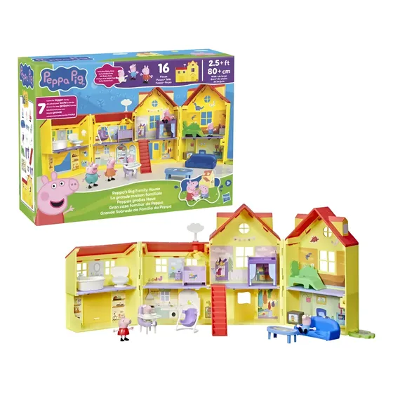 Set De Juego Peppa Pig Gran Casa Familiar De Peppa Accesorio