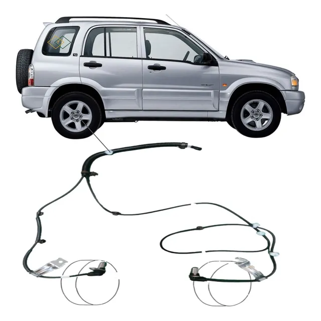 Kit Sensor Abs Chevrolet Tracker 2008 4x4 2001 A 2009 Trasei