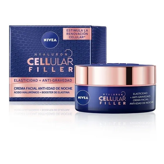 Crema Facial Nivea Cellular Filler Elasticidad Noche 50ml