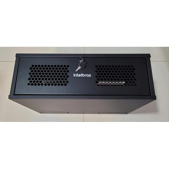 Mini Rack Mrm 337 3u 370mm Cftv Intelbras
