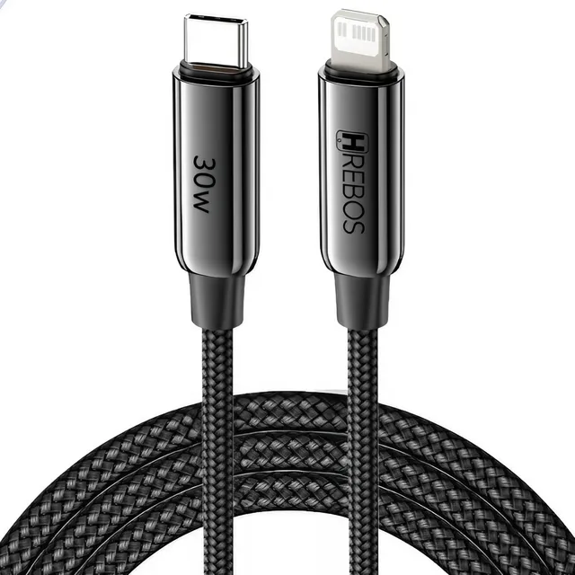 Cabo Carregador Usb C P/ iPhone 2 Metros Ultrametalic 100w