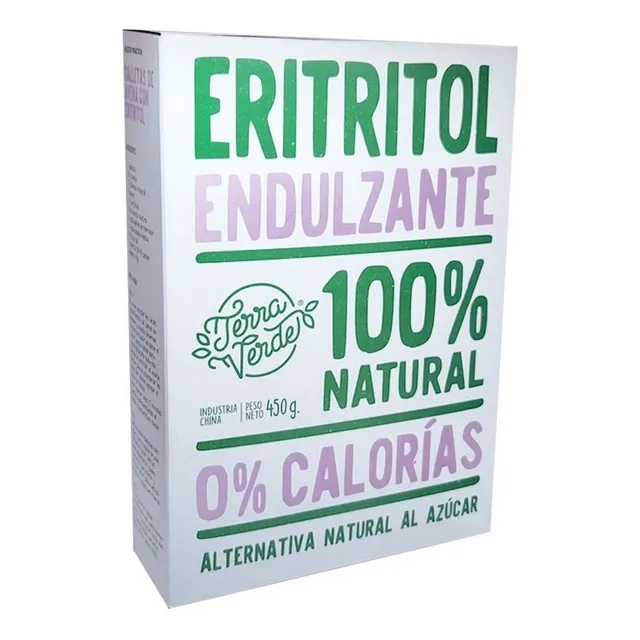 Eritritol Puro 500grs Sin Tacc Apto Keto Y Diabéticos