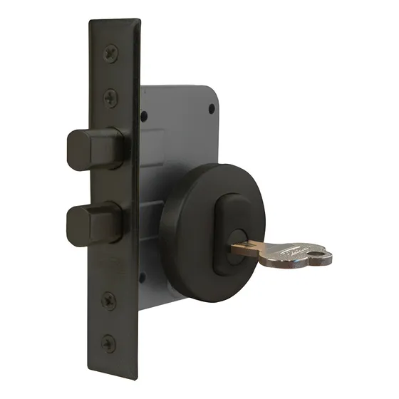 Cerradura De Seguridad 1070 Cilindro En Ambos Lados Color Negro