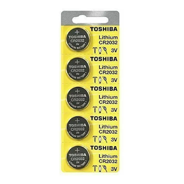 Pilas Toshiba Cr2032 | Batería Tipo Botón X5