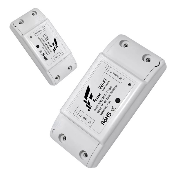 Rele Inteligente Interruptor Jwcom Tuya Smart Tipo Sonoff Rele Inteligente Interruptor Jwcom Tuya Smart Tipo Sonoff