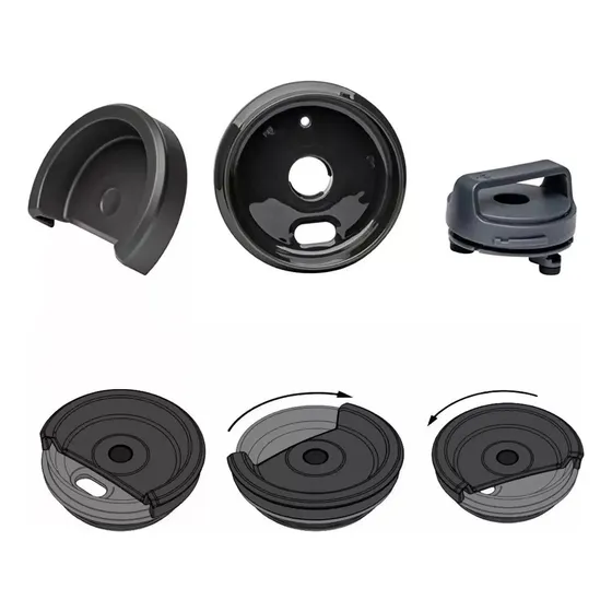 Respuesto Tapa Para Stanley Neverleak 250, 354, 591 Ml Nueva Negro