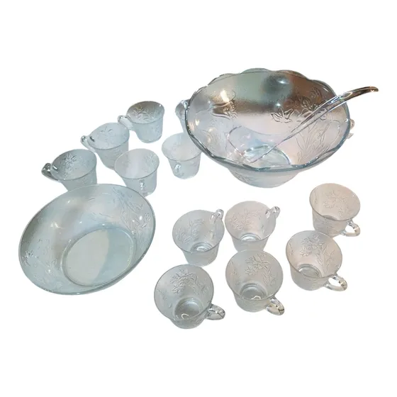 Juego De Ponche  Casandra 5,05 L 27 Pzas Servicio Coctel
