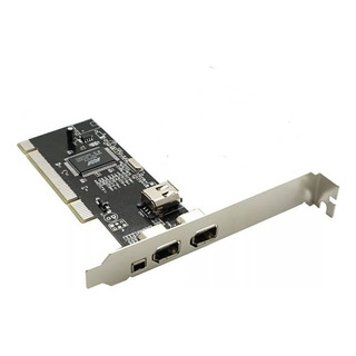 Placa Pci Firewire 1394 3 Portas 6 Pinos + 1 Porta 4 Pinos Placa Pci Firewire 1394 3 Portas 6 Pinos + 1 Porta 4 Pinos
