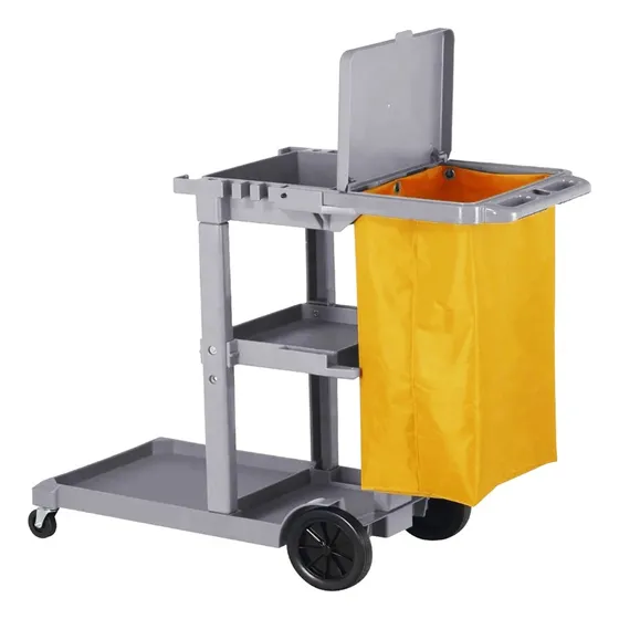 Carro Porta Elementos Para Limpieza Profesional