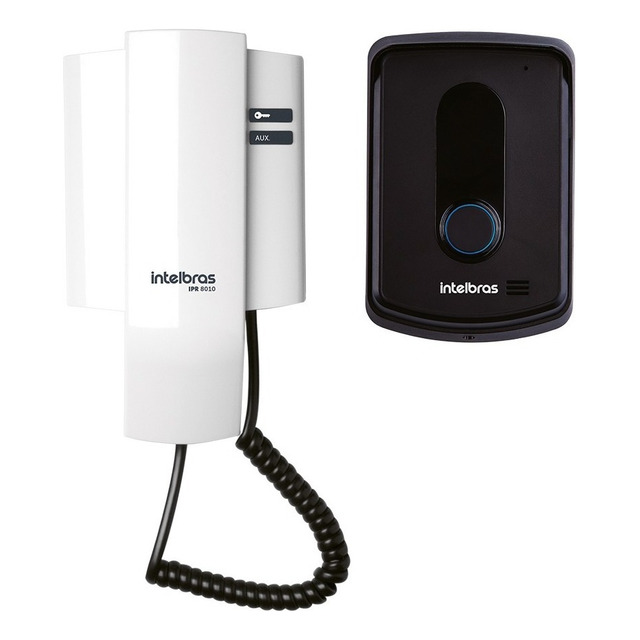 Porteiro Residencial Ipr 8010 Preto/branco Intelbras 127/220v