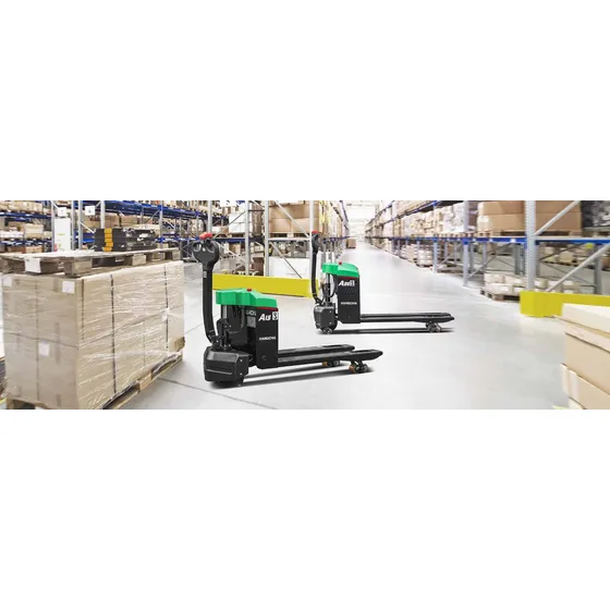 Zorra Traspaletera 1.5t Hangcha Ic Forklift Finan Seis Meses