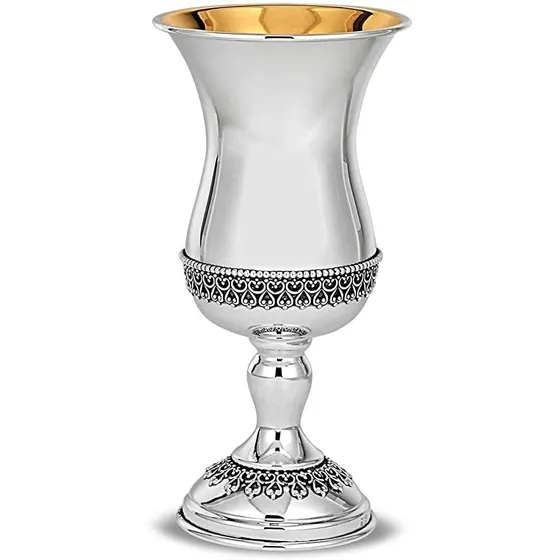 Copa Kidush Judaica Zion Judaica Plata