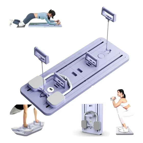 Tabla De Pilates Ejercicios Multifuncional Plegable Portatil